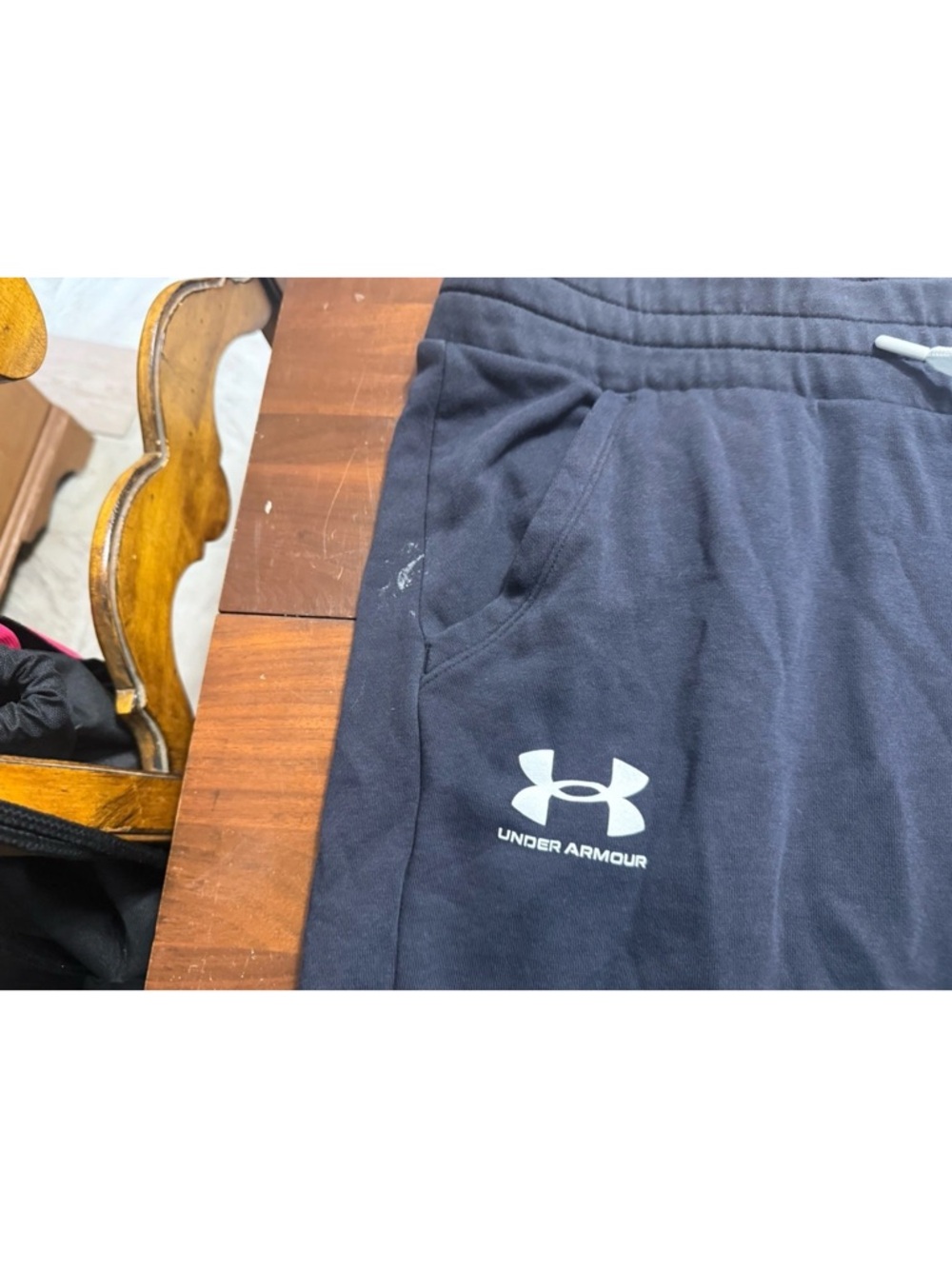 Under Armour Mens Loose Fit Black Jogging Sweatpants! 3XL 50x30 - Picture 4 of 4
